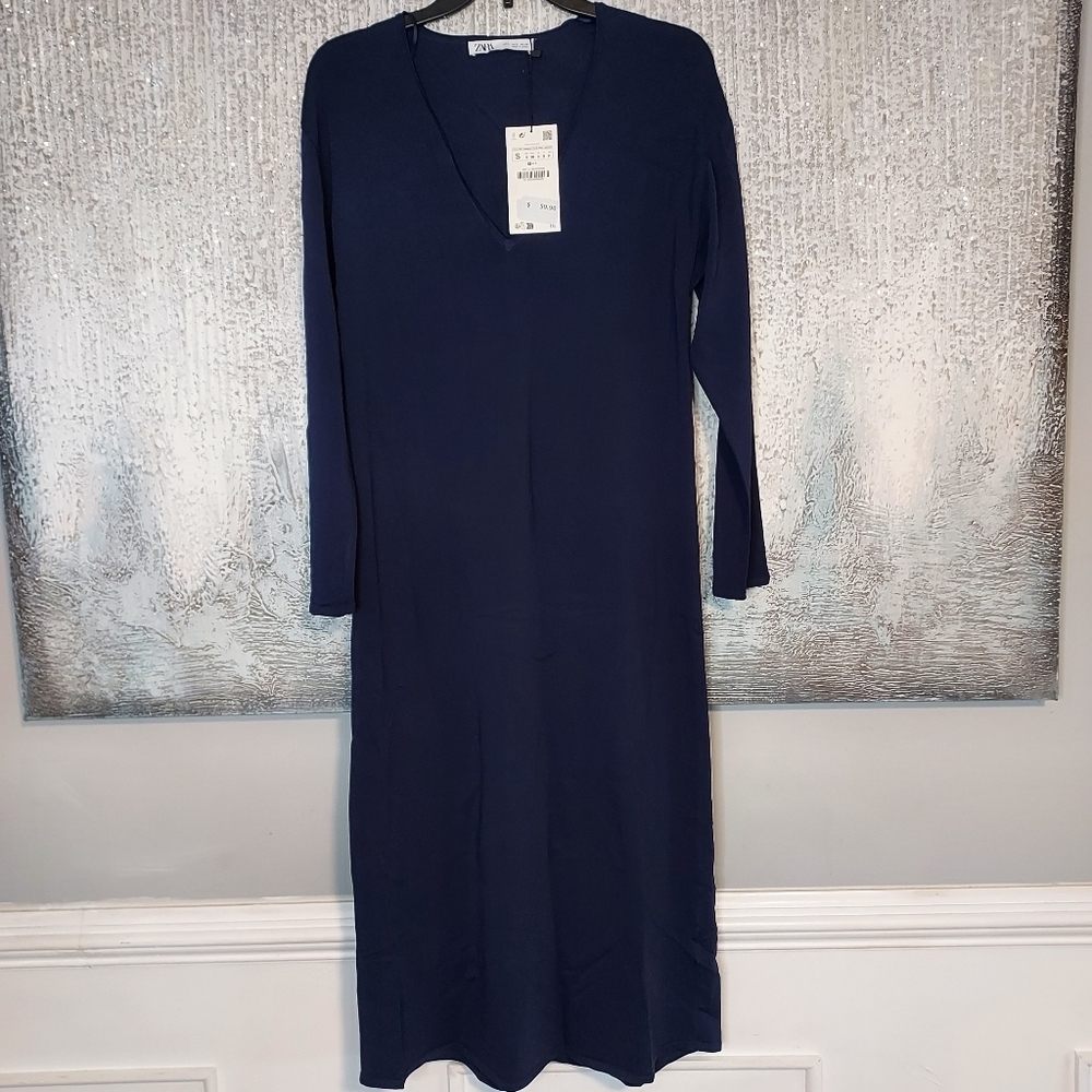Zara Knit Midi Dress - Picture 6 of 7
